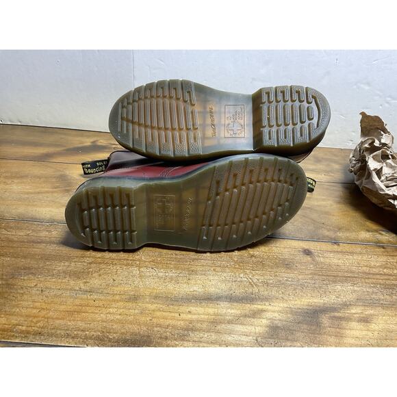 Dr. Martens Newton 1460 Air Wair Boot Cherry Leather US 6M 7W - Picture 10 of 10